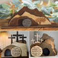 thumbnail image 4 of Easter Tomb Decor Decorative 3D Visual Effect Attractive Desktop Indoor Easter Sign Gift Wooden Ornament, 4 of 5