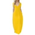 thumbnail image 1 of Robe Maxi à Manches Courtes d'Été pour Femmes Grande Taille - Design 2025, Décontractée et Élégante, 1 of 4