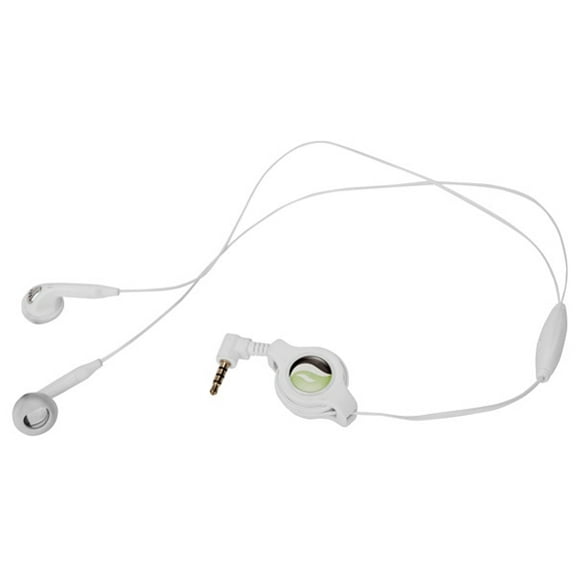 Headphones Retractable Earphones for Motorola Moto e6 Phone - Hands-free Headset 3.5mm w Mic Earbuds Earpieces Q6P