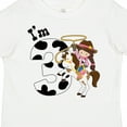 thumbnail image 4 of Inktastic I'm Three-cowgirl Riding Horse Birthday Girls Toddler T-Shirt, 4 of 5