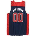 Superman Men's Graphic Licensed Basketball Jersey