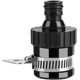 thumbnail image 1 of Conector De Grifo Auspicioso-Universal, Adaptador De Manguera De Jardín Accesorio De Manguera Para Riego De Jardín Y Lavado De Autos,Black,1 Pieza Feliz Sencillez, 1 of 5