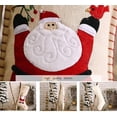 thumbnail image 3 of Calcetín de Navidad 2 Medias de Navidad, Costura de bordado Arpillera Carácter tradicional de vacaciones de Navidad Bolsa de regalo de dulces Calcetines colgantes, Utilizado para decoración de fiestas Fason ZYY-2532, 3 of 5