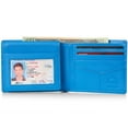 thumbnail image 2 of Alpine Swiss RFID Mens Wallet Deluxe Capacity Passcase Bifold Two Bill Sections, 2 of 7