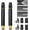 Pacifier*2, variant on Heavy Duty Adjustable Twist Hose Nozzle Jet Sweeper Nozzle, 2027 High Pressure Nozzle for Garden Hose,Jet Sweeper Nozzle for Outdoor Cleaning, Watering Plants and Car Washing (Pagoda*2)