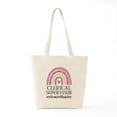 thumbnail image 6 of CafePress - Clerical Supervisor Rainbow - Unisex Canvas Tote Bag, Beige, 1-Piece, 6 of 7