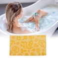 thumbnail image 5 of Unique Bargains 1 Pc Elephant Pattern Bath Sponge Body Scrubber Yellow, 5 of 6