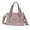 Purple, variant on Nylon Crossbody Purse Satchel Handbag for Women Waterproof Shoulder Bag Lightweight Casual Totes Top Handle Bag "Purple"