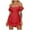 Red, variant on Penkiiy Jumpsuits for Women Womens Fashion Summer Solid Casual Short Sleeve Suspender Short Jumpsuit White S Jumpsuits