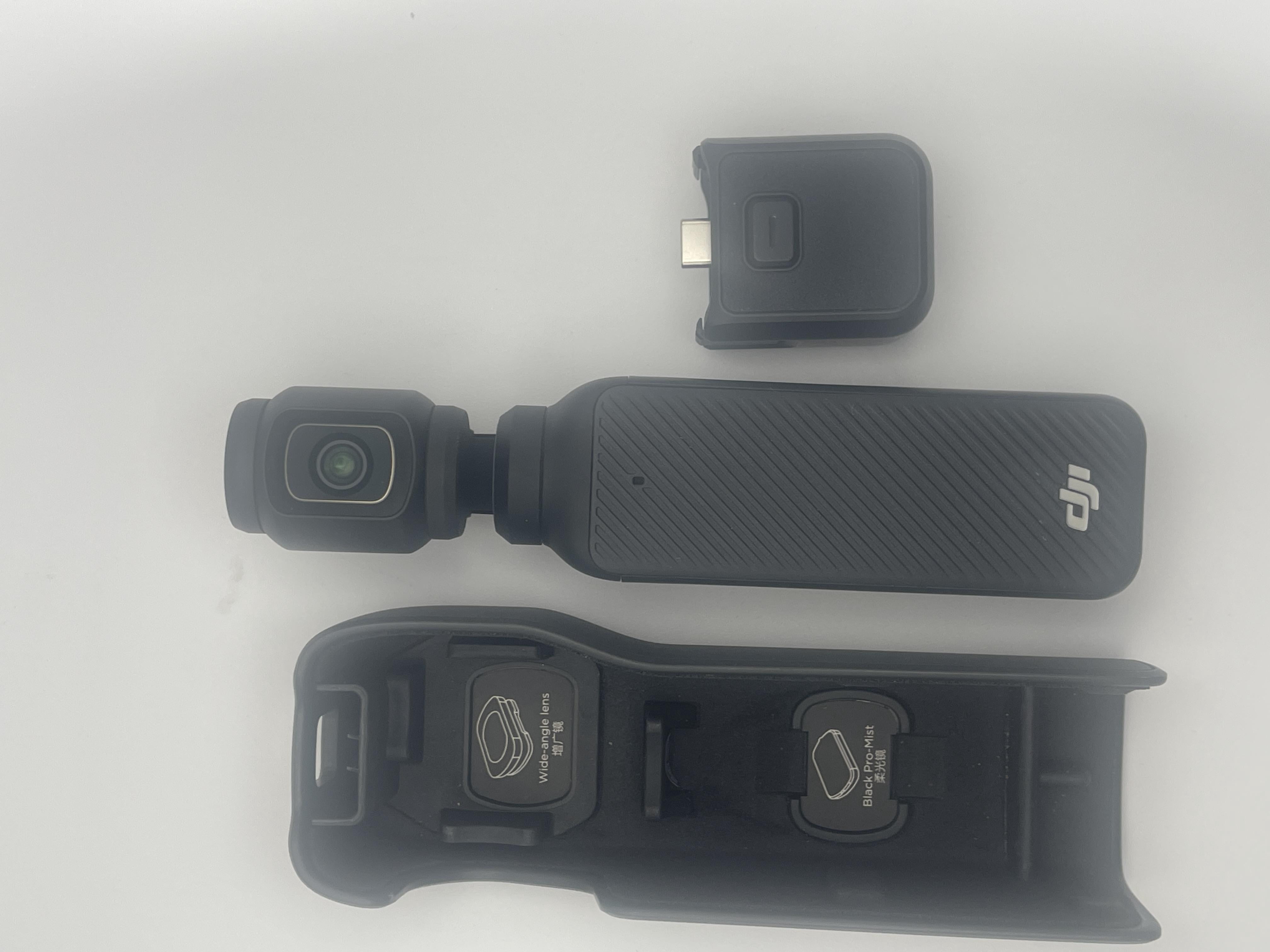 Pre-Owned DJI Osmo Pocket 3, Vlogging Cameras with 1'' CMOS & 4K/120fps Vlog Camera, 3-Axis Stabilization, Fast Focusing, Face/Object Tracking