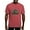 Crimson Red, variant on - Psi Upsilon Colored Crest T Shirt - Mens Comfort Colors Shirt