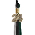 thumbnail image 5 of Endea Graduation Black/Teal/Grey Graduation Tassel with Gold Date Drop, 5 of 11