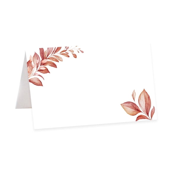 Koyal Wholesale Table Place Cards Boho Leaves Wedding 56 Pack