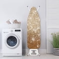 thumbnail image 3 of HELLHERO Extra Thick Ironing Board Cover and Pad, 15x54 Ironing Board Cover, Resist Scorching and Staining,Elastic Edges, Glitter, 3 of 5