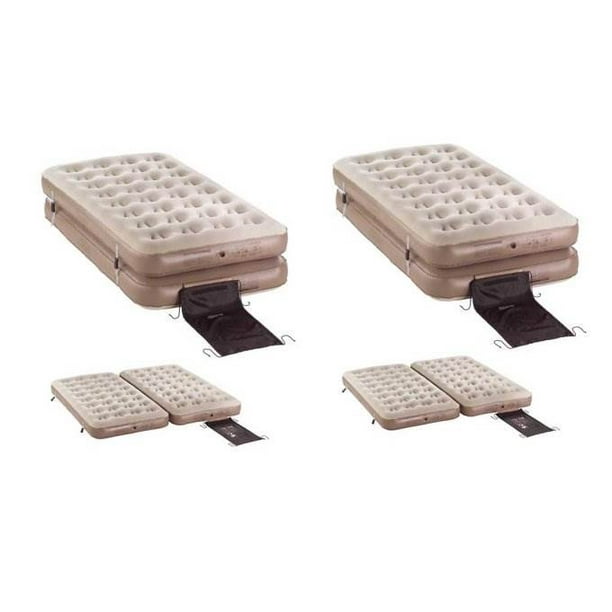 NEW! (2) COLEMAN 4 in 1 Quickbed Camping Tent AirBed Mattresses