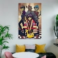 thumbnail image 6 of Gorillaz Wall Hanging Painting Wall Art Canvas Paintings Posters Home Decorations 08x12inch(20x30cm), 6 of 8