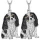 thumbnail image 2 of Collar y Dije DogNeck08 2Pzas High Monaco Plata/Negro, 2 of 5
