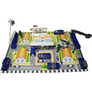 Die Cast 'City Police Force' Vehicle and Town Set with 40 Unique Police Cars and Scenic Pieces along with Mat by Dimple