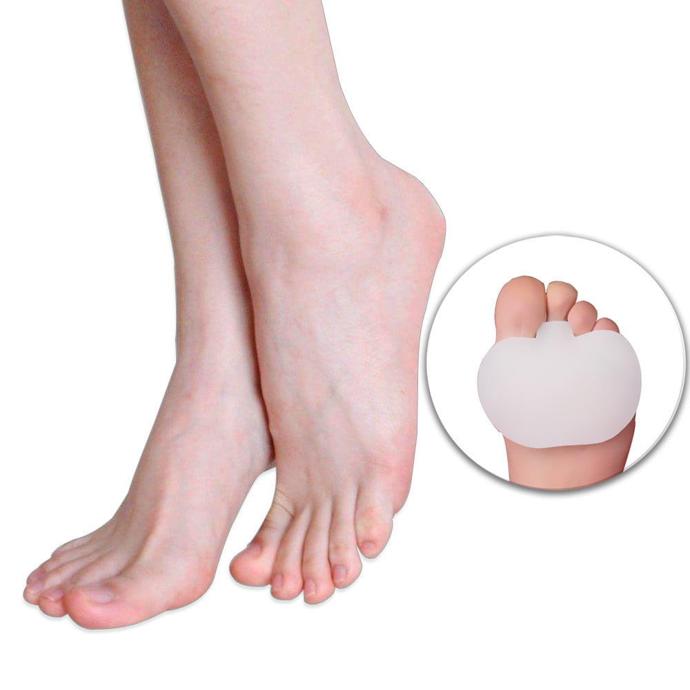 2pcs Silicone Gel Massage Forefoot soft Pad Metatarsal Foot Cushion Pain Relief