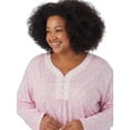 thumbnail image 7 of Aria Women's 100% Cotton Long Sleeve V-Neck Nightgown, Sizes S-3X, 7 of 7