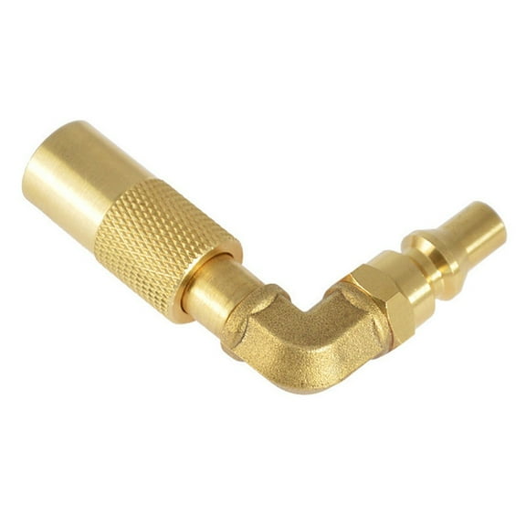 1/4' RV Quick Connect 90 degree Adapter for Propane Tabletop Camping Grills
