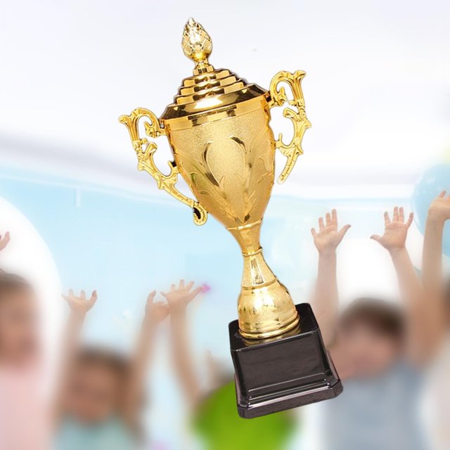Trophée de Récompense Accessoires Événement Récompenses Coupe Petit Trophée Décorations avec 30cm