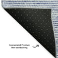 thumbnail image 3 of Addison Rugs Mayfield Washable Transitional Modern Denim Rectangle Rug, 5' x 7'6", 3 of 6