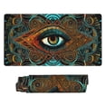 thumbnail image 6 of XMXT Non-Slip Gaming Mouse Pad, Persian Eye Print Mousepad Computer Keyboard Mats Desk Pads Office Decor Accessories, 15.8"x29.5", 6 of 8