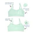 thumbnail image 2 of Livona Training Bras for Girls-Sports Bra for Teen Wireless Fitness Padded Everyday Bralette Crop Cami Tank Top(6-56), 2 of 6
