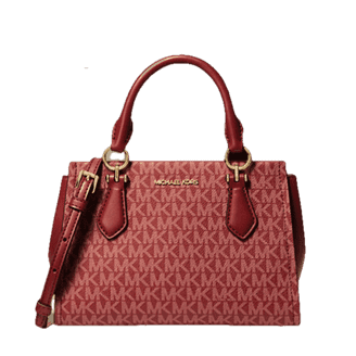 Michael Kors Jet Set Travel Medium Duffle Satchel Bag, Brown MK