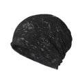 thumbnail image 1 of Qarigey Gorro de nailon y LICRA para mujer, gorros con estilo, accesorios ajustables para la cabeza, gorro de punto, tocado de otoño, azul Sombreros Negro Qarigey AP011230-03, 1 of 6
