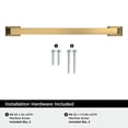 thumbnail image 4 of Amerock Incisive 6-5/16 inch (160mm) Center-to-Center Champagne Bronze Cabinet Pull, 25 Pack, 4 of 4