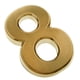 thumbnail image 5 of Letrero con número de puerta dorada, placa, número de casa, dirección de hotel, dirección de puerta, dígitos Numero 8, 5 of 7