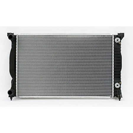 Radiator - Pacific Best Inc For/Fit 2823 05-09 Audi A4 A4/Quattro/S4 L4 2.0L WITH Engine Oil Cooler Plastic Tank Aluminum Core (Best Oil For Audi A4 2.0 T)