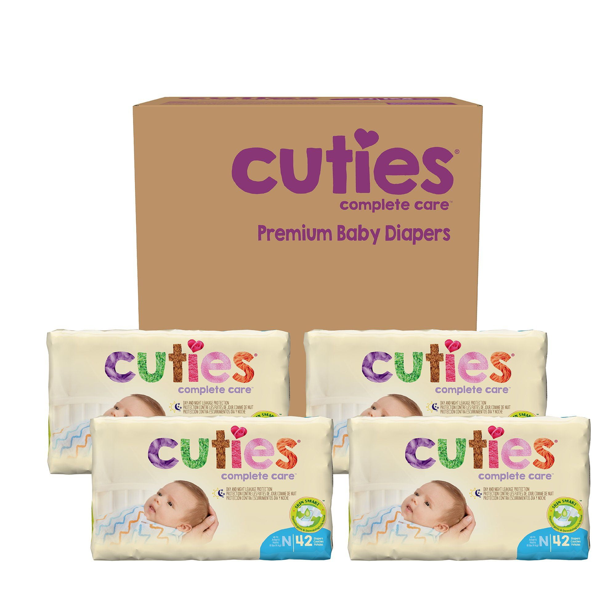 Cuties Premium Diaper, Newborn (CS/4)