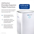thumbnail image 6 of AirDoctor AD5500 HEPA Air Purifier with UltraHEPA and Carbon Filter for Extra Large Rooms, 6 of 7