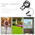 thumbnail image 4 of NICEXMAS 2Pcs Retractable Clothesline Travel Clothes Line Indoor Outdoor Portable with Triple Weave, 4 of 7