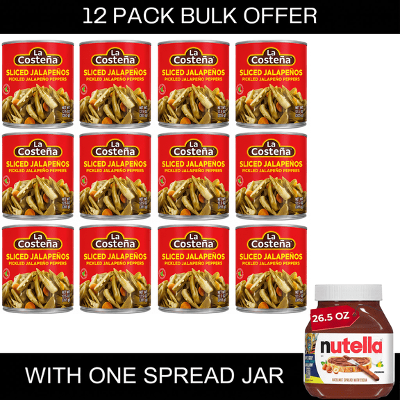 La Costeña Pickled Sliced Jalapenos, 28 oz