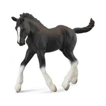 Breyer Corral Pals Horse Collection Black Shire Foal Model Horse