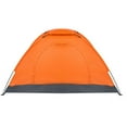 thumbnail image 2 of Fithood 1-Person Waterproof Camping Dome Tent Automatic Pop Up Quick Shelter Outdoor Hiking Orange, 2 of 5