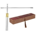 thumbnail image 1 of CIMAXIC 1 Set Copper Dowsing Rod Water Divining Rod Portable Feng Shui Probe Tool,8.27"X6.69"X0.39", 1 of 4