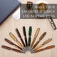 thumbnail image 2 of Kit 60 Bolígrafos Giratorios para Torneado Madera, Bolígrafo Delgado 7 mm, A Granel con Paquete Repuesto para Proyectos Torneado Madera, Manualidades Bricolaje, Color Negro., 2 of 6
