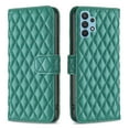 thumbnail image 2 of TECH CIRCLE Wallet case for Samsung Galaxy A32 4G, Argyle Pattern PU Leather Wallet case with Kickstand Card Slots Magnetic Closure Shockproof Case For Samsung Galaxy A32 4G,Green, 2 of 5