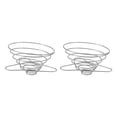 thumbnail image 3 of Coffee Dripping Holder, Reusable Non Slip Fixing Brackets Portable Foldable Coffee Filter Cup  For Travel M 115x110x75mm/4.5x4.3x3.0in, 3 of 8