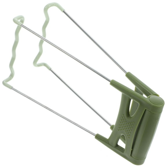 Bowl Gripper Clip Stainless Steel Anti- skid Pan Pot Clamp Anti Hot Dish Plate Holder Kitchen Tongs for Microwave Oven Air Fryer