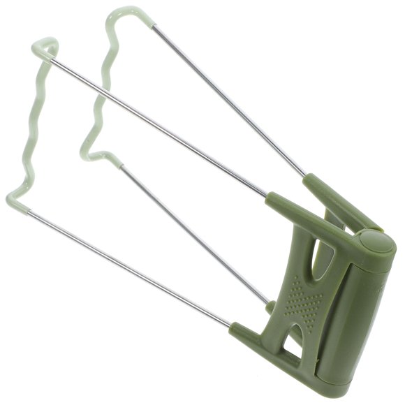 Bowl Gripper Clip Stainless Steel Anti- skid Pan Pot Clamp Anti Hot Dish Plate Holder Kitchen Tongs for Microwave Oven Air Fryer