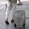 thumbnail image 3 of Black and Tan Leopard Print Luggage Cover Fashion Suitcase Cover Baggage Covers Fit 25-28 Inch Luggage (Go Travel), 3 of 5