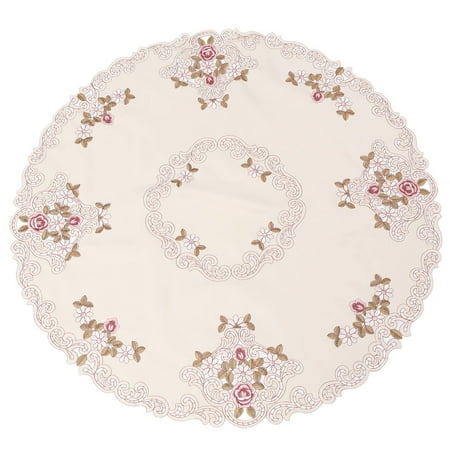 

120cm European Style Embroidered Table Cloth Cloth Art Table Runner Decoration Tea Table Cloth Home Table Cloth