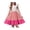 Beige Brown, variant on Arshiner Girls Dresses Double Pleated Sleeve Square Neck Off Shoulder with Pockets Tween Sundress