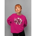 thumbnail image 2 of The Tribe - Vintage Emoji Crew Unity Graphic Women's Sweatshirt, 2 of 4